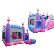 princess inflatable combo